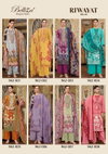 Riwayat Vol 4 By Belliza Viscose Rayon Digital Printed Dress Material Wholesale Online
